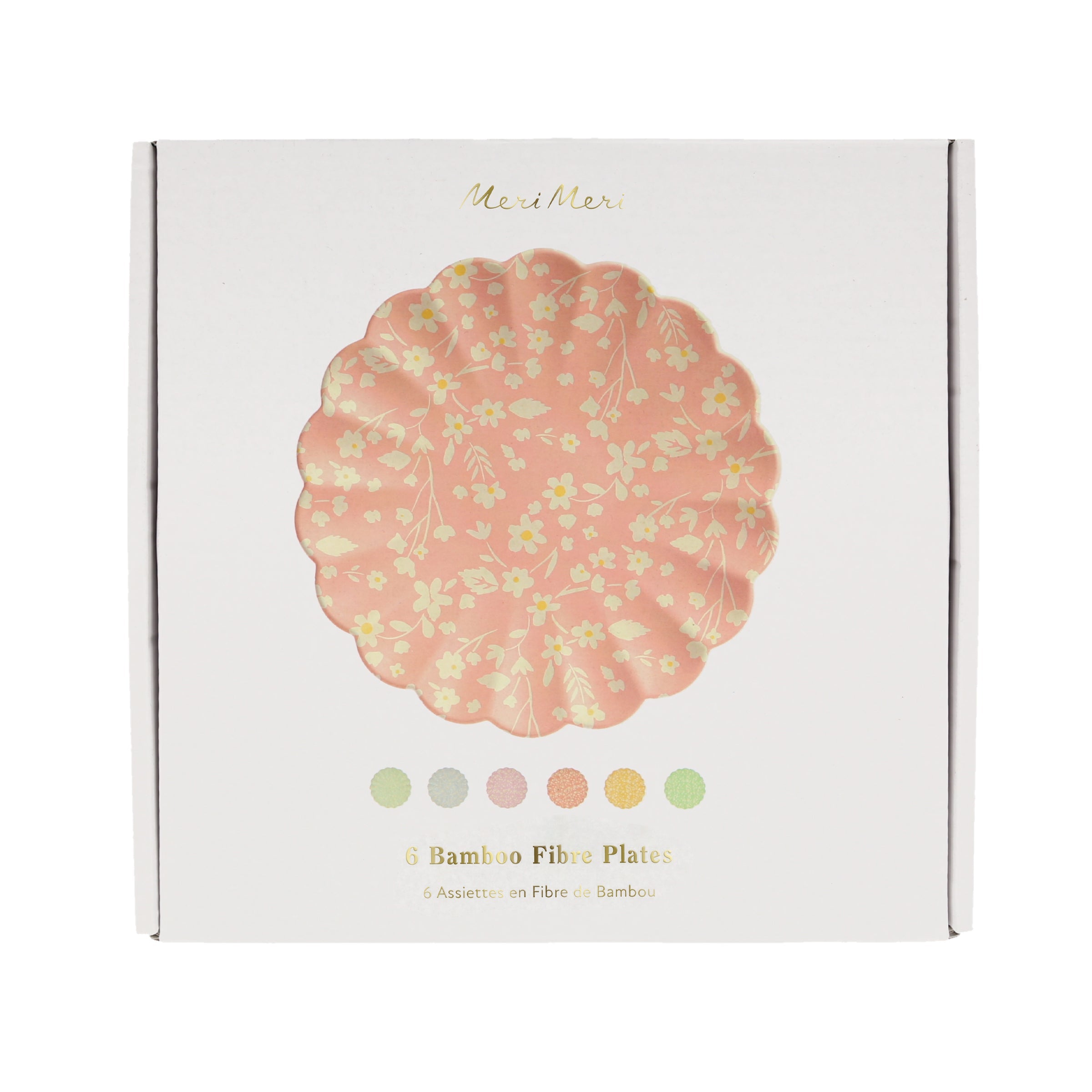 White Beaded Scalloped Dessert Decorative Plates, Set of 4 - Image 8