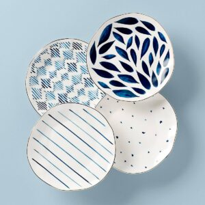Blue Bay Dessert Decorative Plates - Set of 4