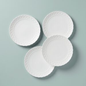 Blue Butterfly Dessert Decorative Plates, Set of 4