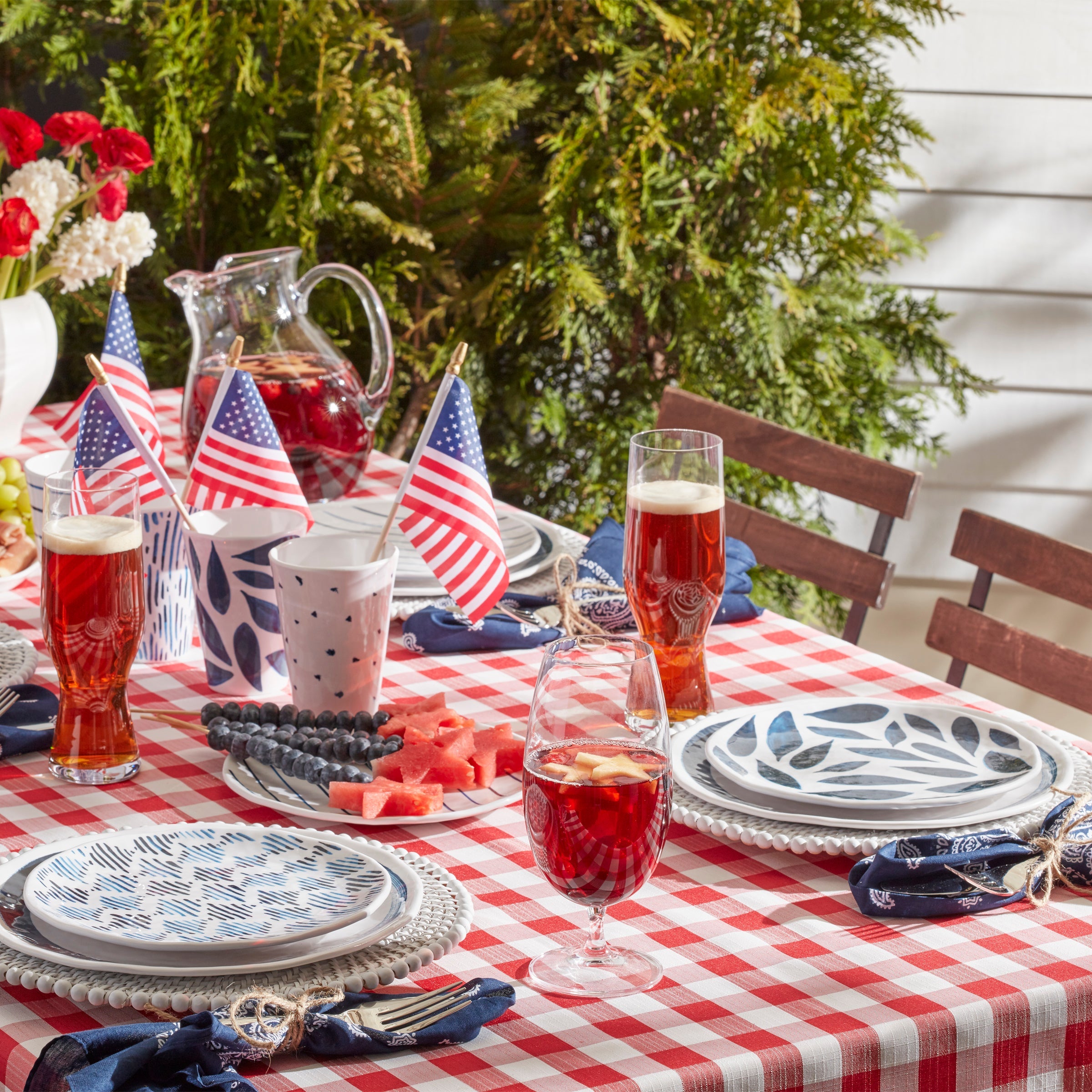 Polka Dot Accent Decorative Plates, Set of 4 - Image 5