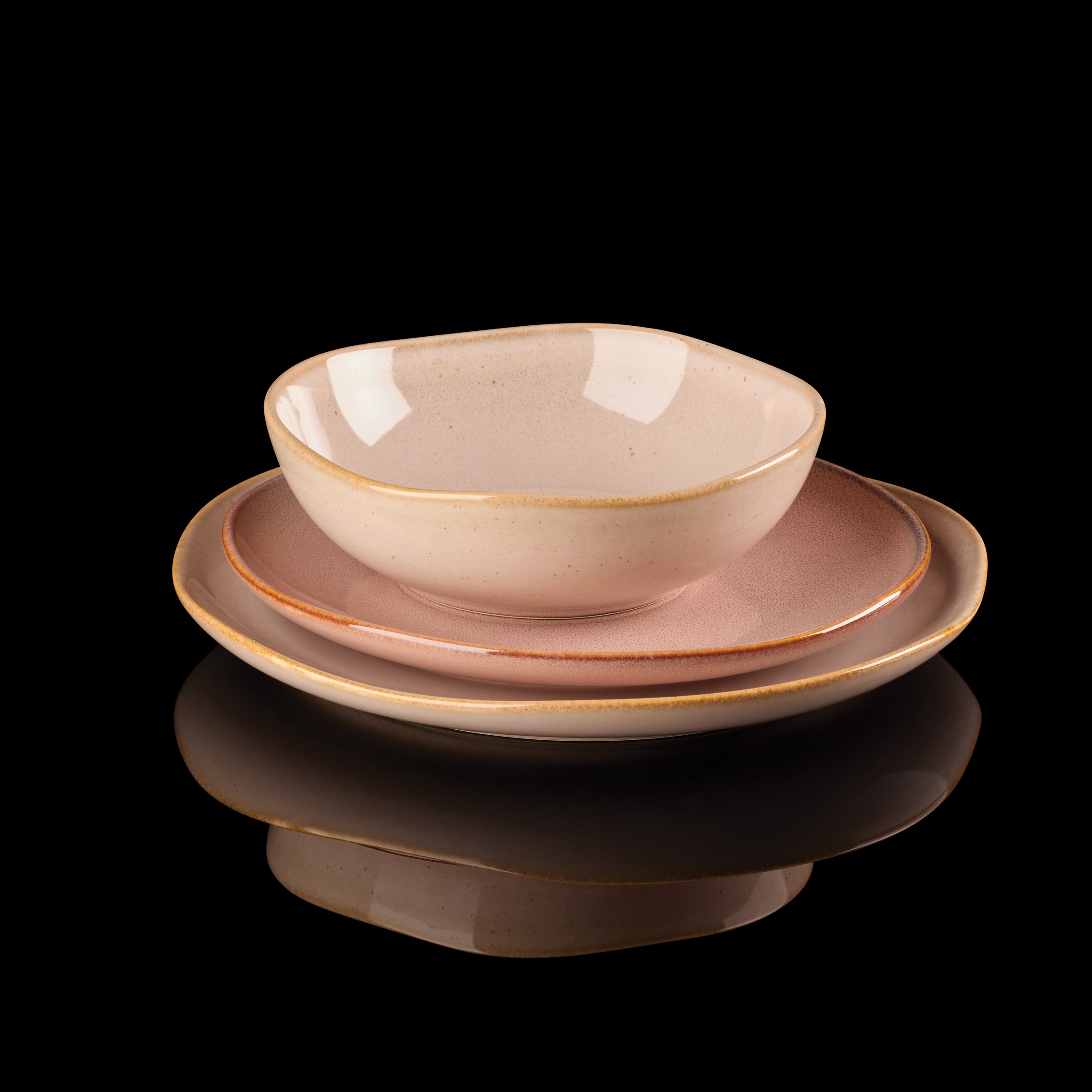 Clay Stoneware Dinnerware Set, 12-Piece - Image 5