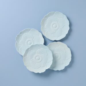 Bird & Blossom Salad Decorative Plates, Set of 4