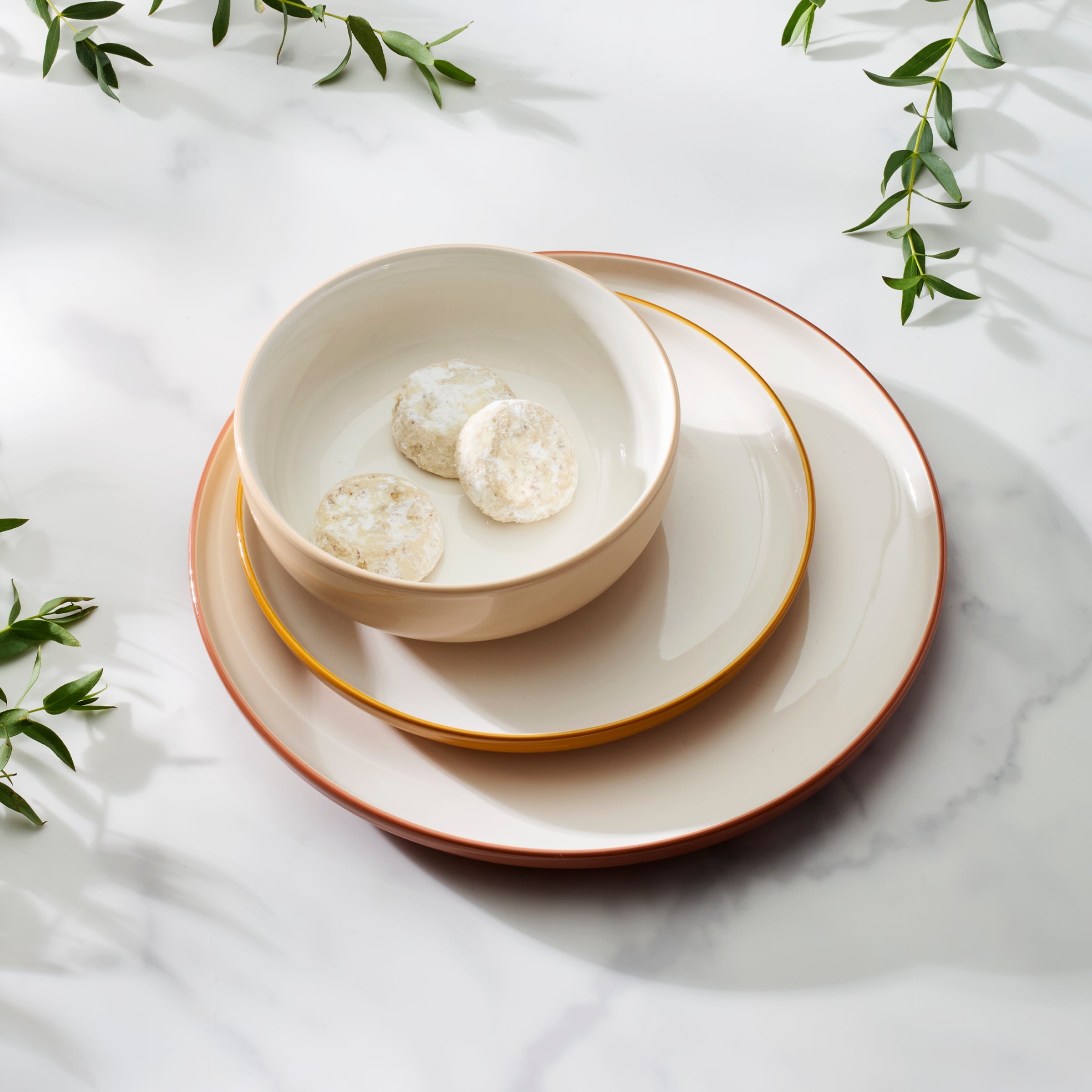 Sunbaked Ombre Porcelain Dinnerware Set, 12-Piece - Image 12