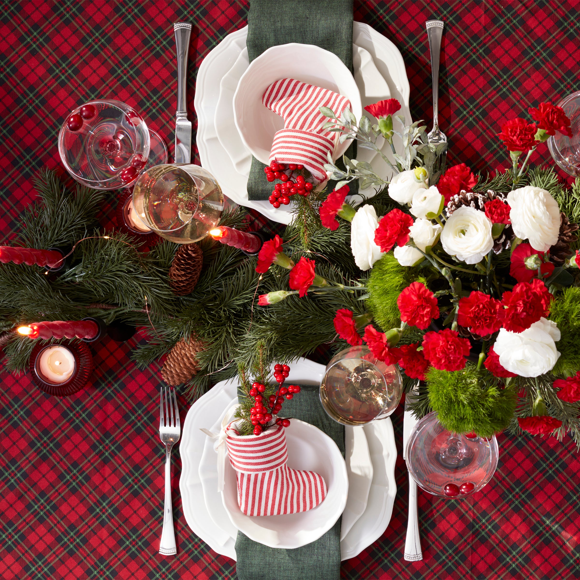 Glossy White Porcelain Dinnerware Set, 12-Piece - Image 8