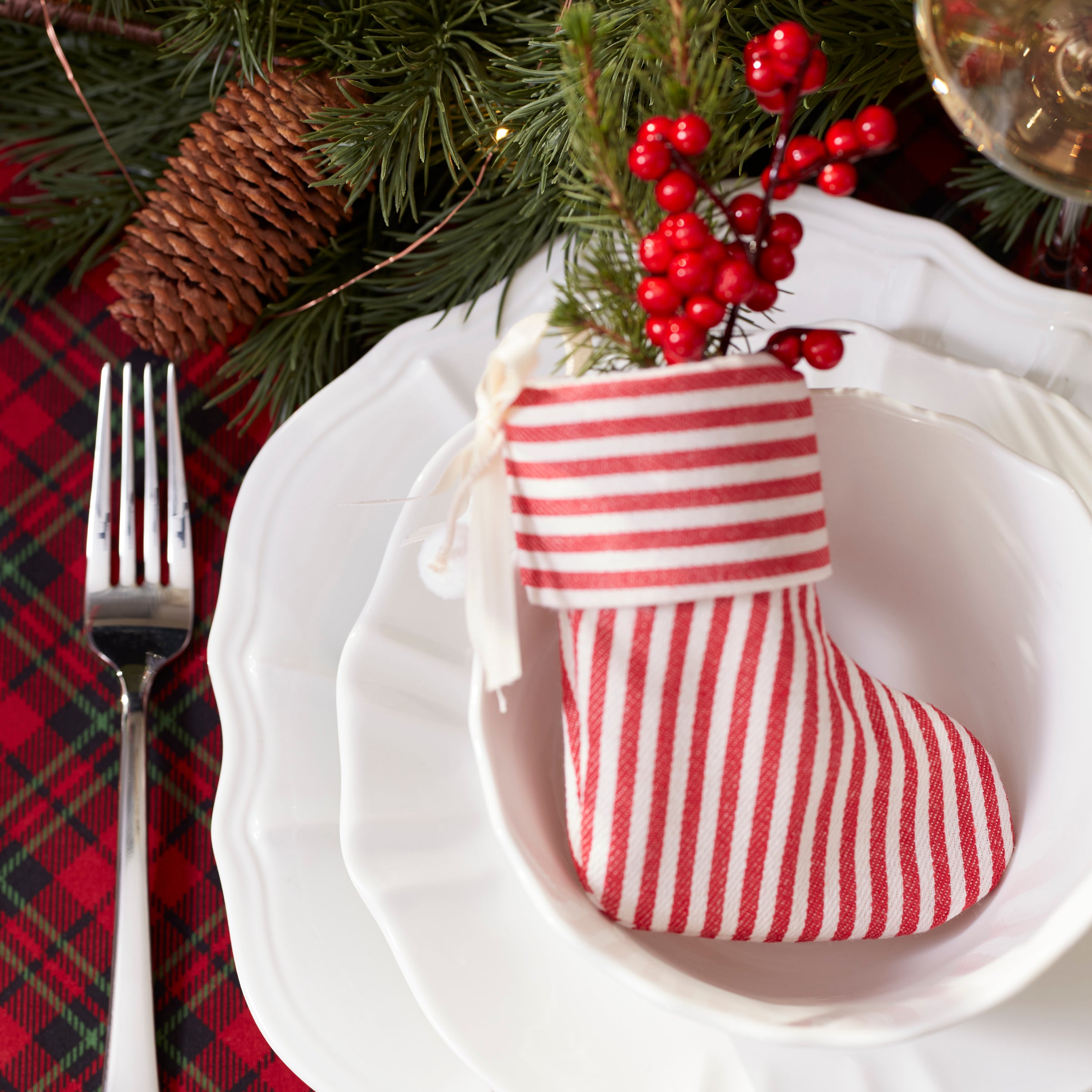 Glossy White Porcelain Dinnerware Set, 12-Piece - Image 6