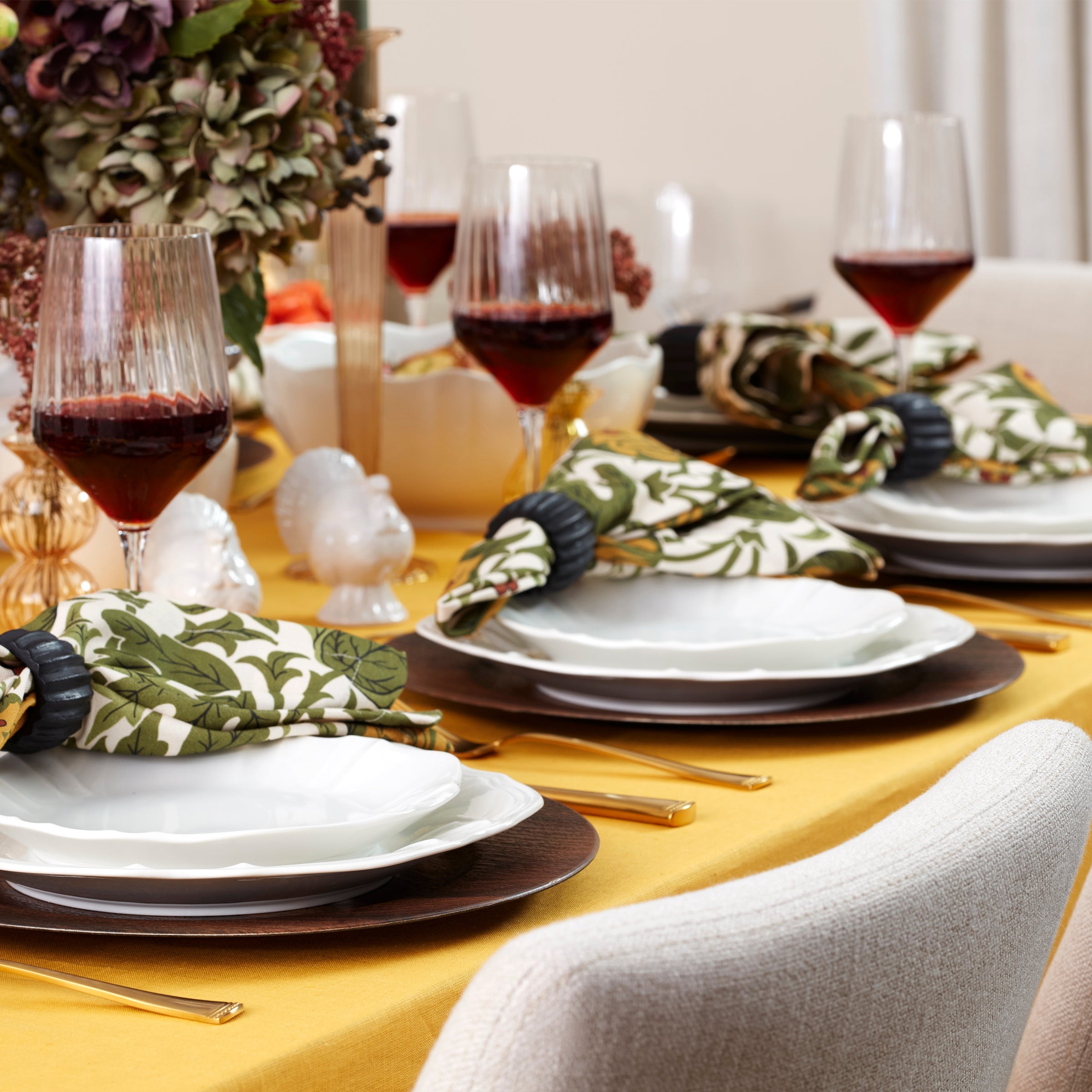 Glossy White Porcelain Dinnerware Set, 12-Piece - Image 10