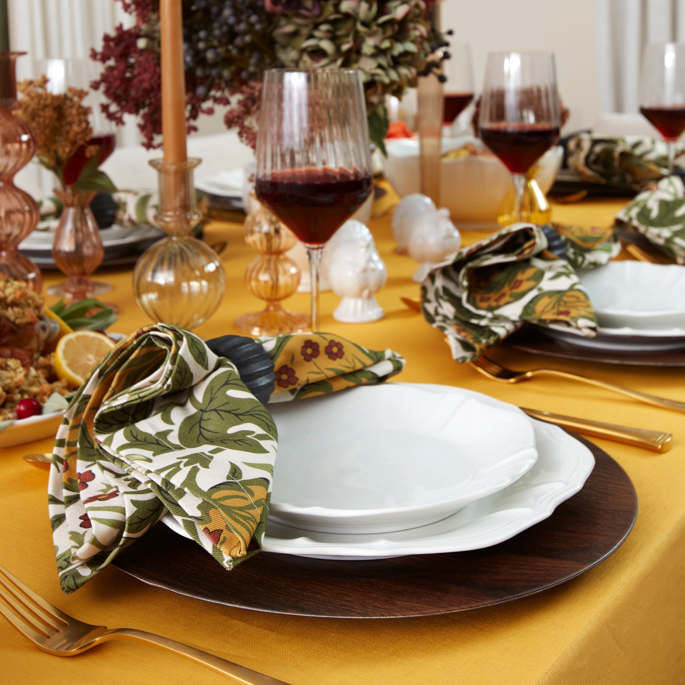 Glossy White Porcelain Dinnerware Set, 12-Piece - Image 11