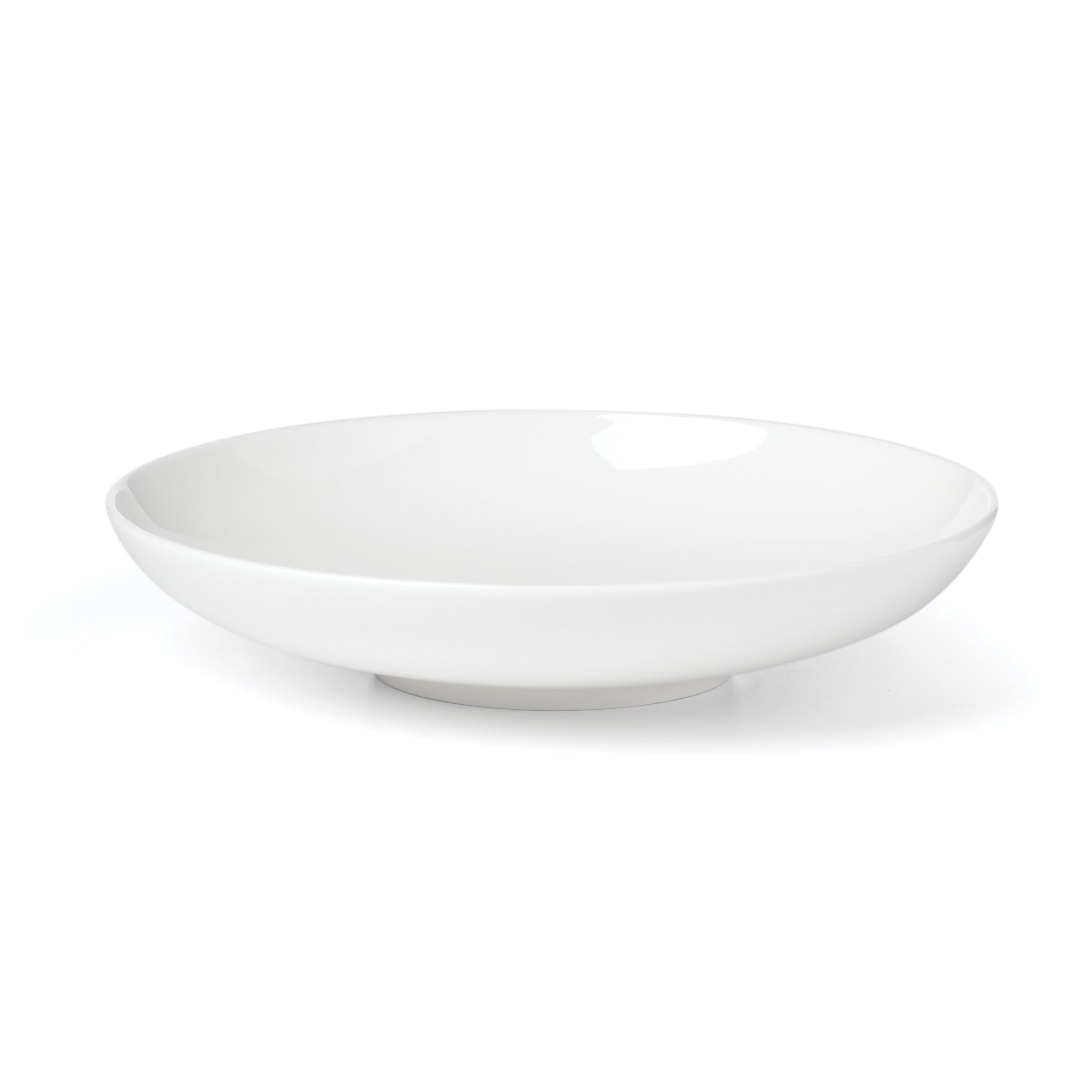 White Bone China Coupe Dinnerware Set, 12-Piece - Image 10