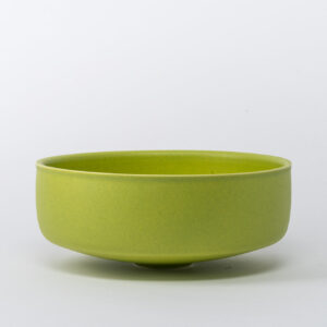Small Spring Apple Minimalist Footed Bowl
