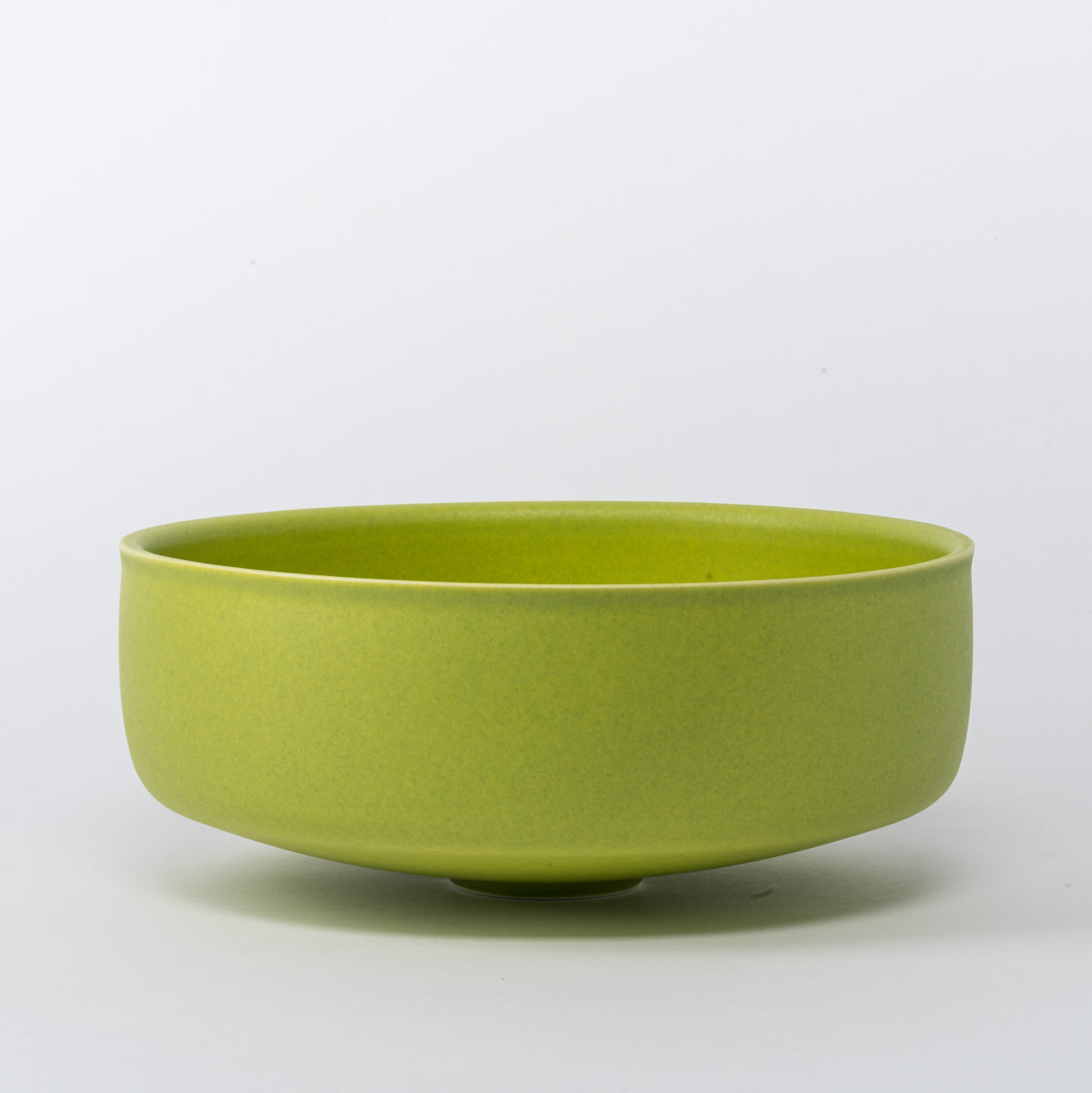 Small Spring Apple Minimalist Footed Bowl
