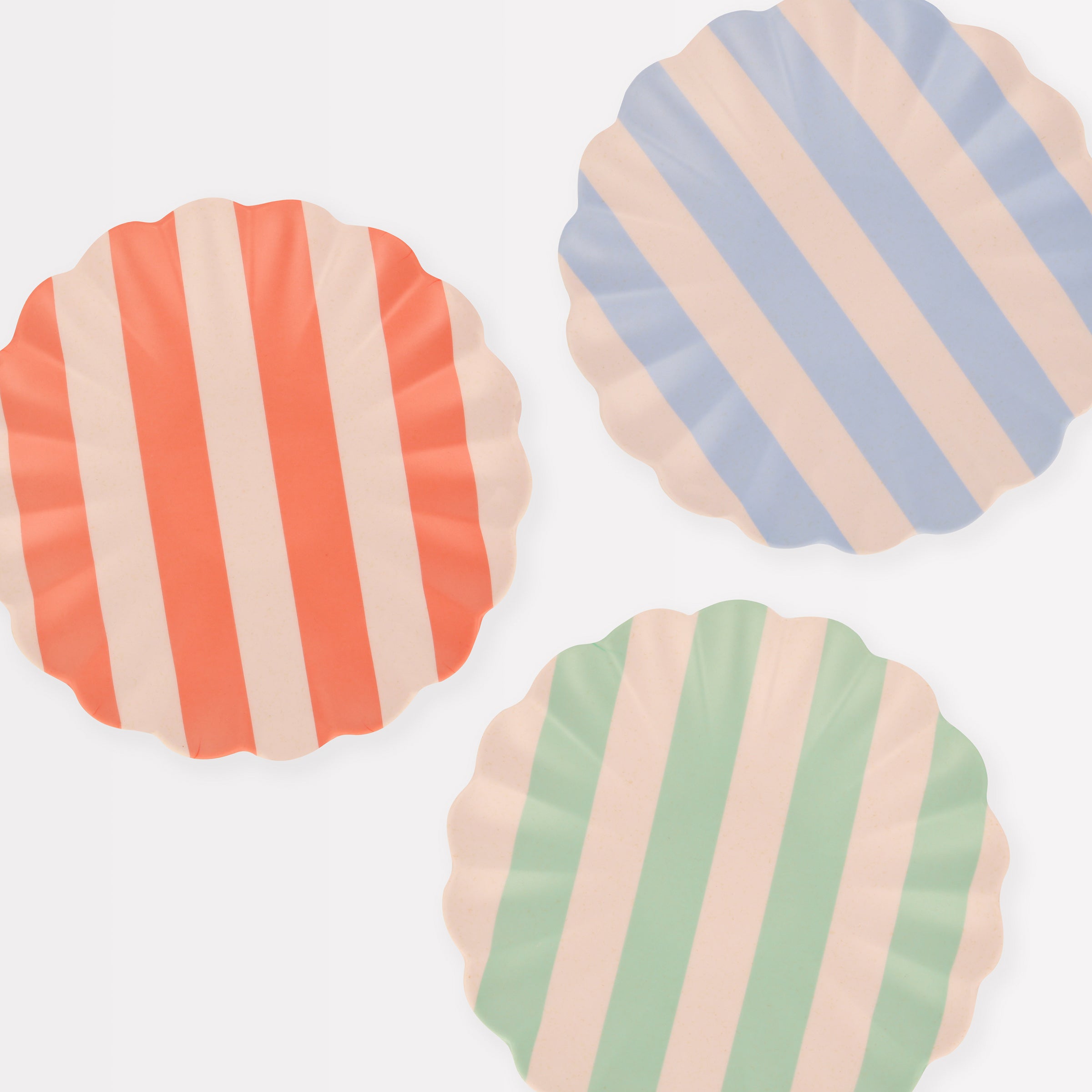 Gold Dot & Stripe Dessert Decorative Plates, Set of 4 - Image 5