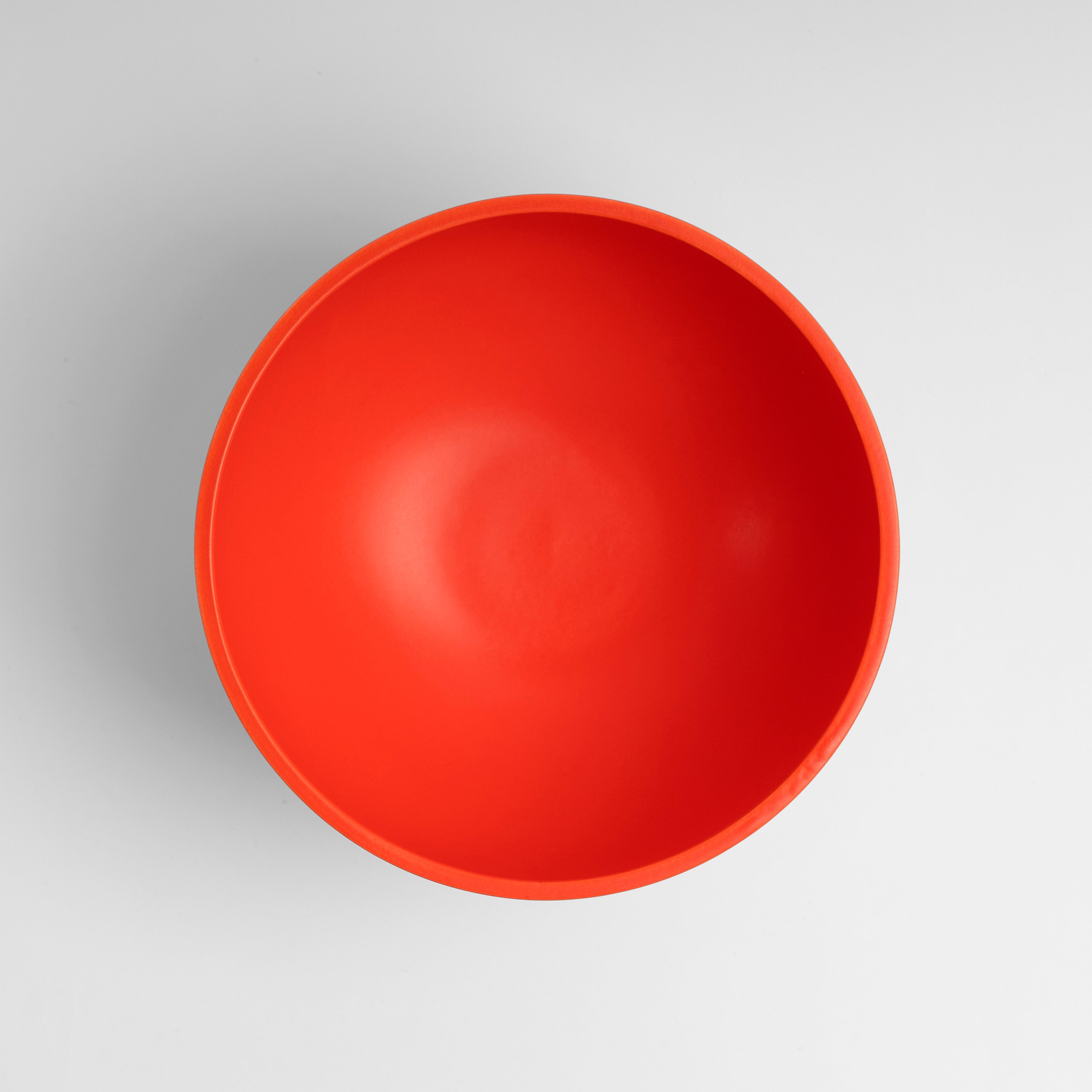 Large Strong Coral Statement Pedestal Bowl - Image 2