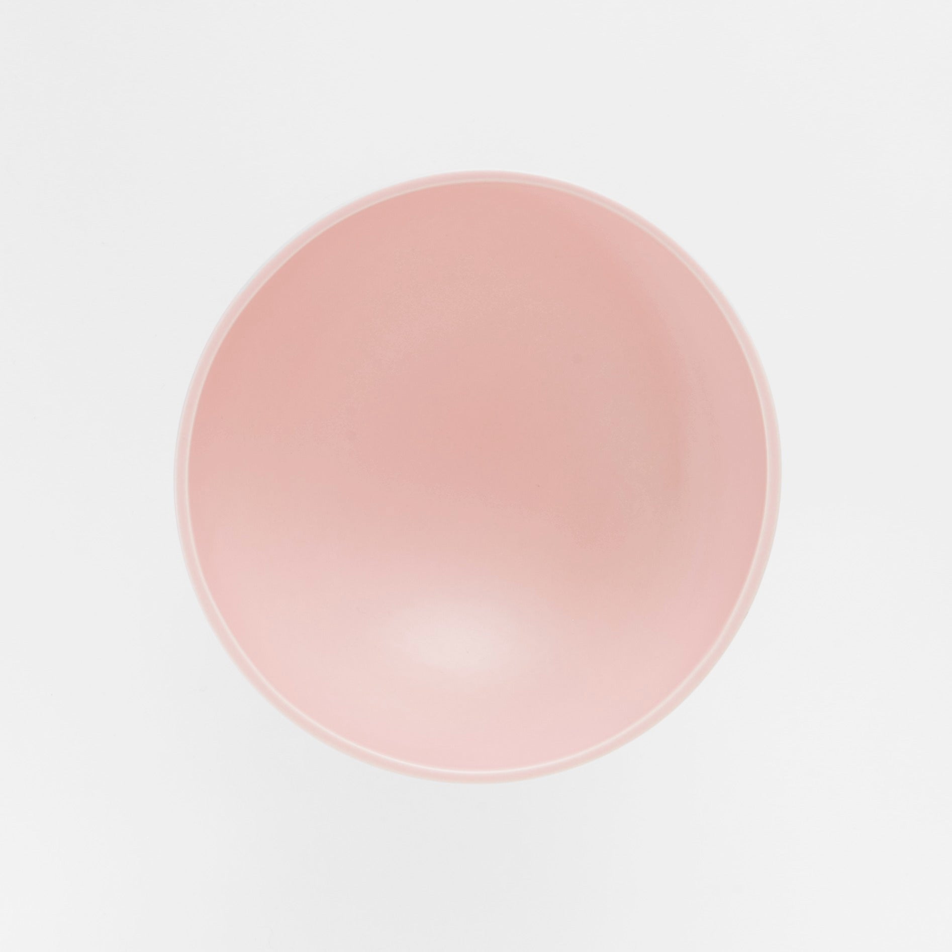 Large Coral Blush Statement Pedestal Bowl - Image 2