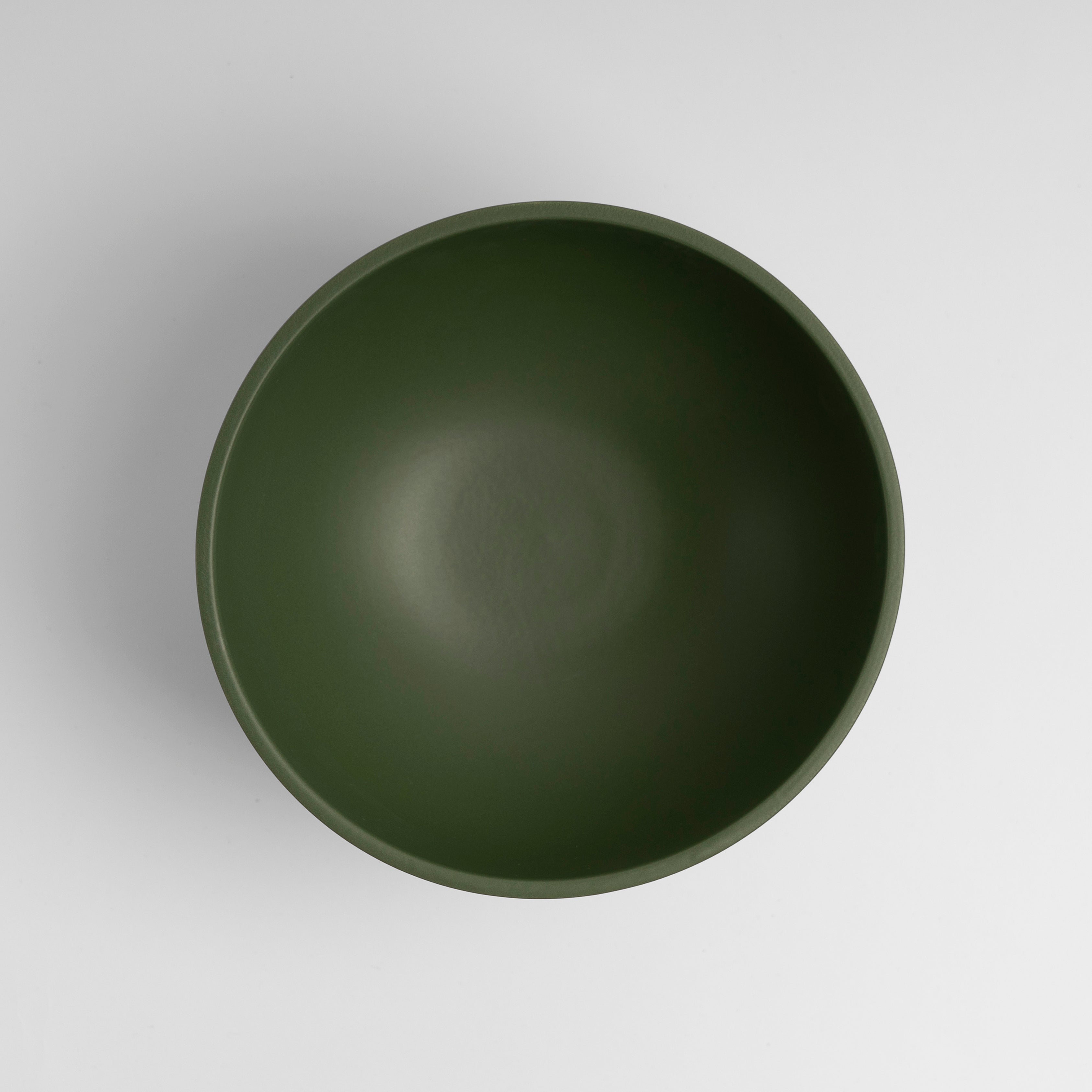 Large Deep Green Statement Pedestal Bowl - Image 2