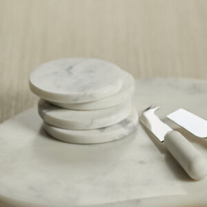 Marble Drink Coasters - Set of 4