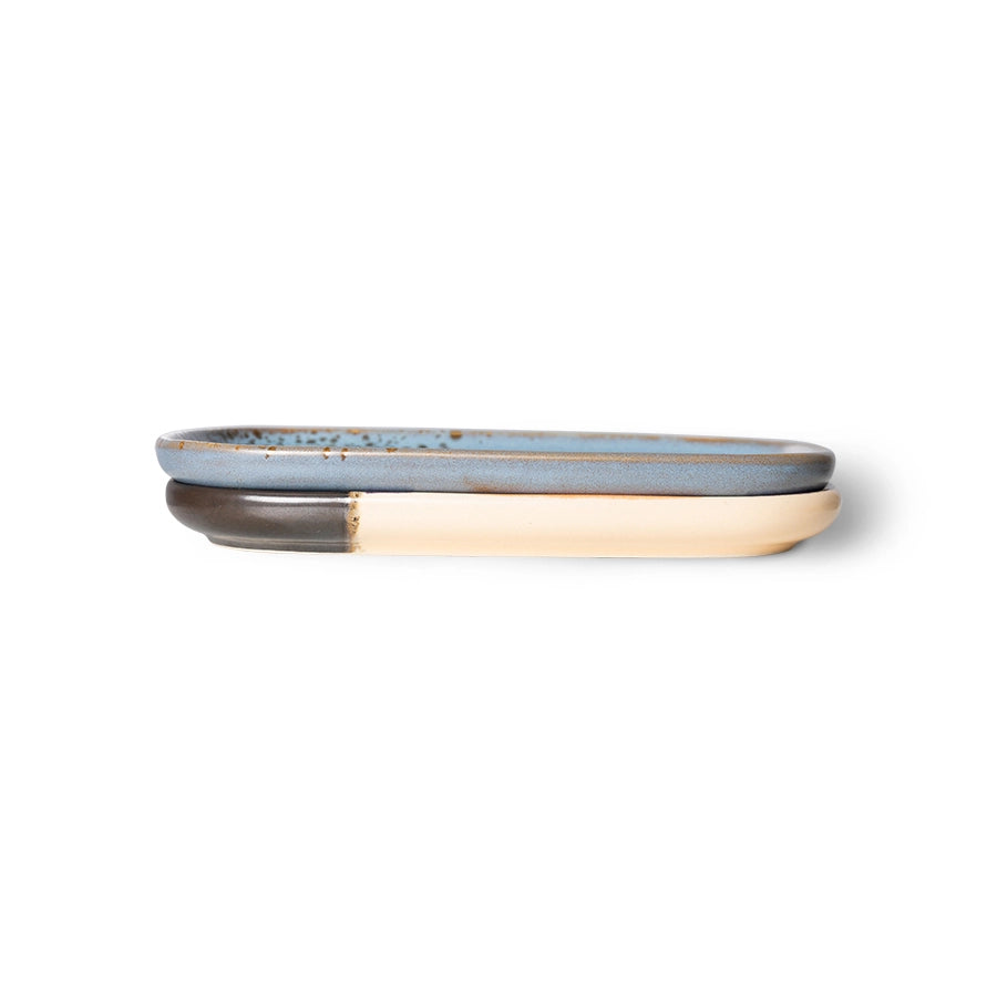 Small Ceramic Serving Trays - Set of 2 - Image 3