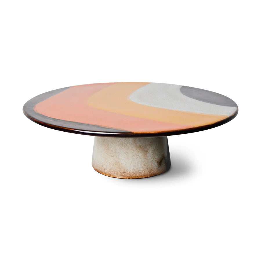 Retro Wave Cake Stand