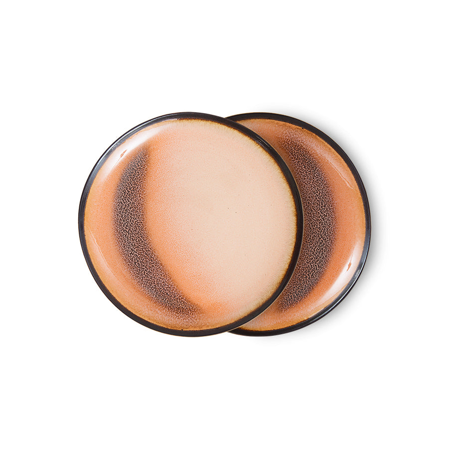 Stoneware Dessert Plates - Set of 2