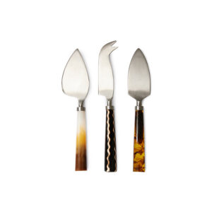 Stainless Steel Cheese Knife Set - 3 Pieces