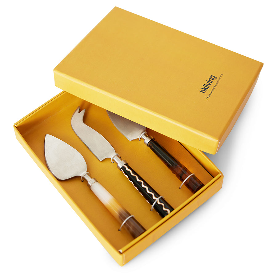 Stainless Steel Cheese Knife Set - 3 Pieces - Image 5