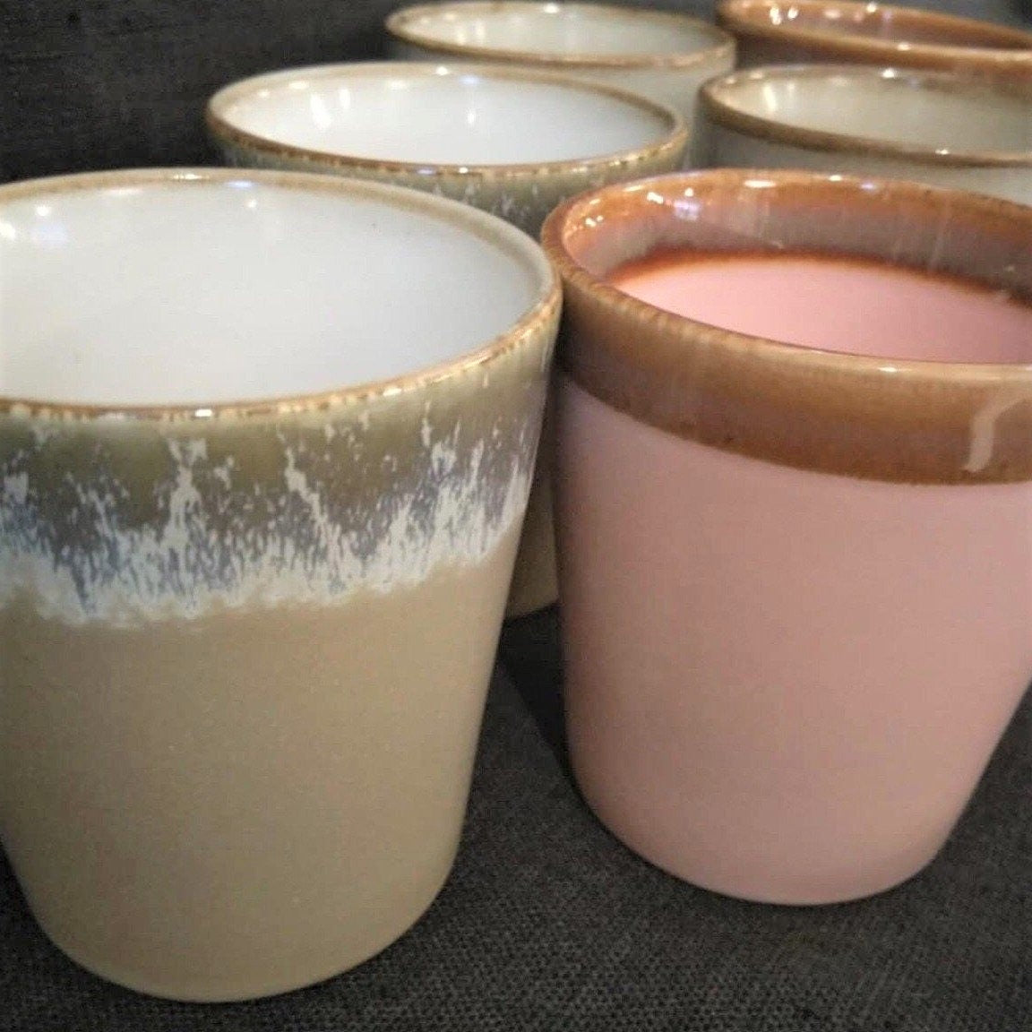 Assorted Ceramic Mugs - Set of 6 - Image 5