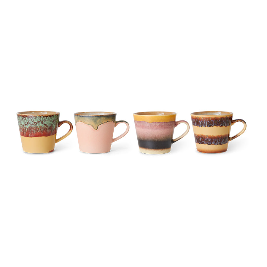 Cappuccino Mugs with Handles - Set of 4 - Image 2