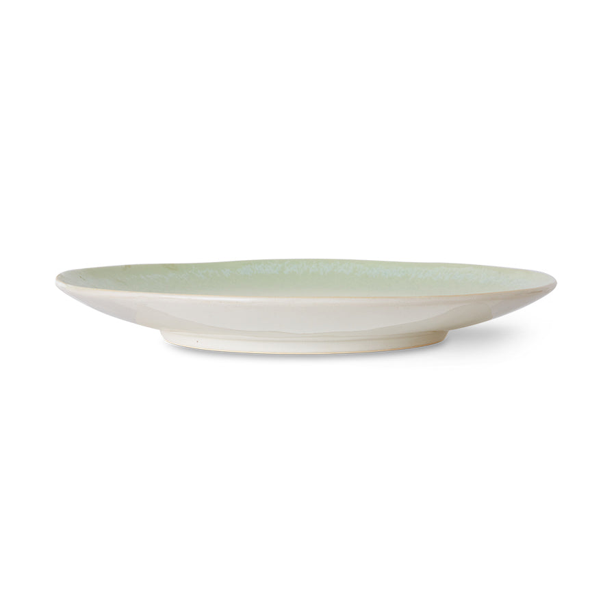 Patterned Stoneware Dinner Plates - Set of 2 - Image 3